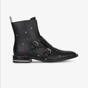 Givenchy Multicolor Strap Ankle Boots